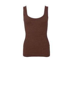 Black Colour - BCVibs Rib Tank Top - Lev. maj