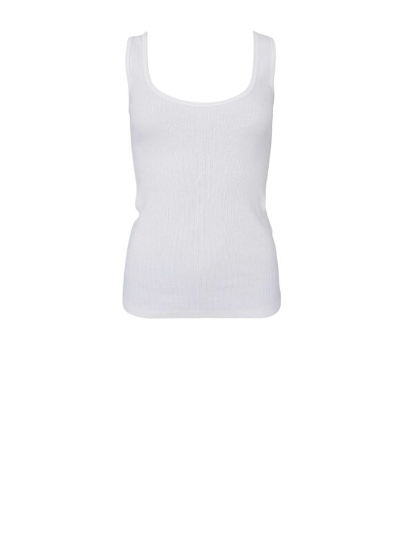 Black Colour - BCVibs Rib Tank Top - Lev. maj