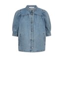 Co'Couture - AsjaCC Denim Blouse - Lev. Maj/juni