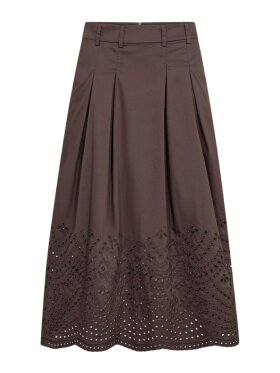 Co'Couture - PoppyCC Pleat Scallop Skirt