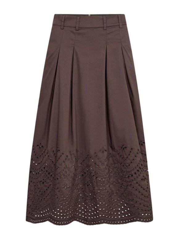 Co'Couture - PoppyCC Pleat Scallop Skirt Co'Couture - PoppyCC Pleat Scallop Skirt