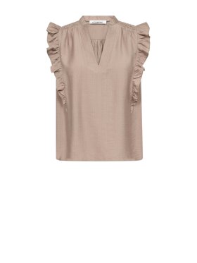 Co'Couture - HeraCC Frill SS V-Top