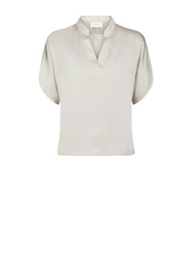 Neo Noir - Anelle Heavy Sateen Blouse