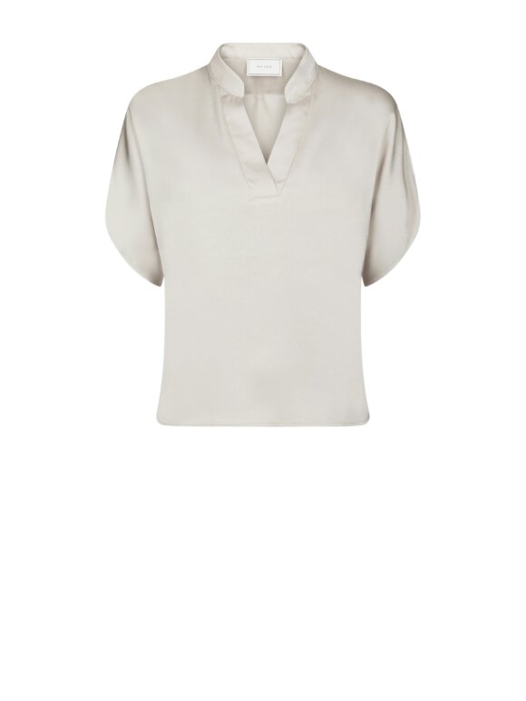 Neo Noir - Anelle Heavy Sateen Blouse
