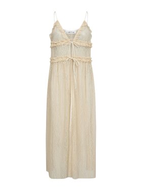 Haute L'amitié - New Lace Tie Dress - Lev. mar.