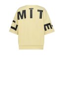 Haute L'amitié - Maxi Split SS Logo Sweat - Lev. mar.