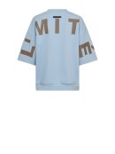 Haute L'amitié - Maxi Split SS Logo Sweat - Lev. mar.