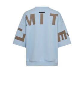 Haute L'amitié - Maxi Split SS Logo Sweat - Lev. mar.