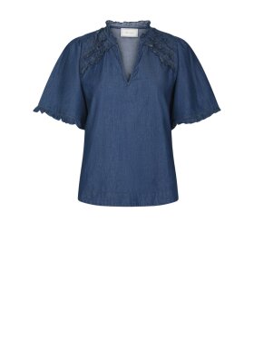 Neo Noir - Wendia Denim Blouse