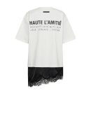 Haute L'amitié - Loose Mix Lingerie Tee - Lev. mar.