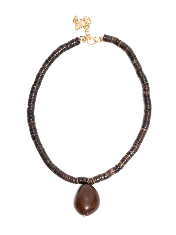 Bow 19 - Ambre Shell Necklace - Lev. uge 21 Bow 19 - Ambre Shell Necklace - Lev. uge 21