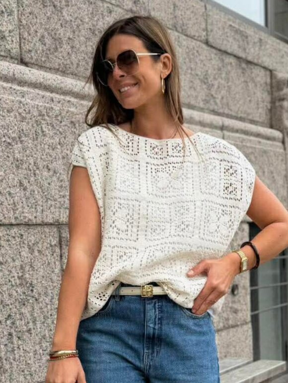 MARTA - MdcDiora Blouse - Lev. maj/jun