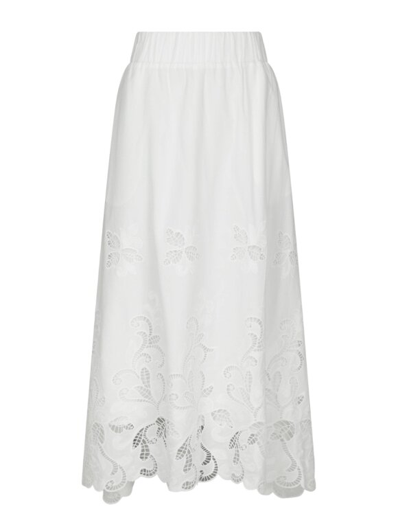 Neo Noir - Yara Long Emb Skirt