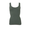 Black Colour - BCVibs Rib Tank Top