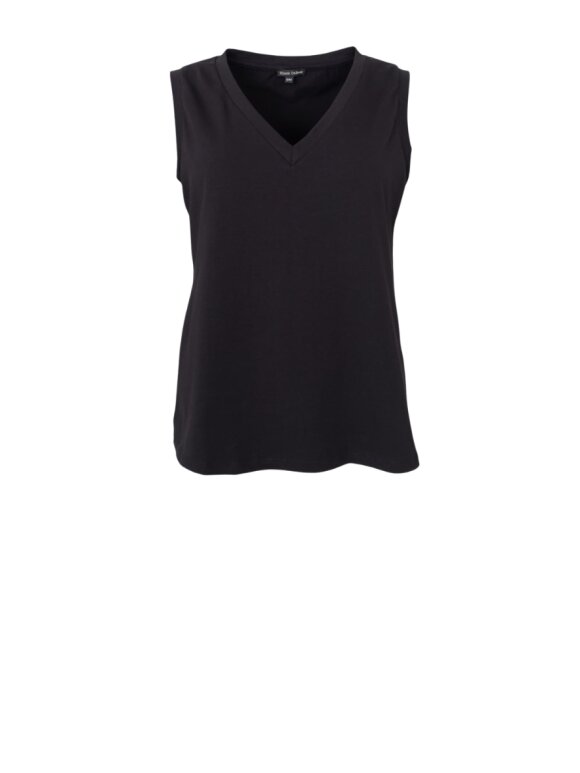 Black Colour - BCMay V-Neck Top - Lev. maj