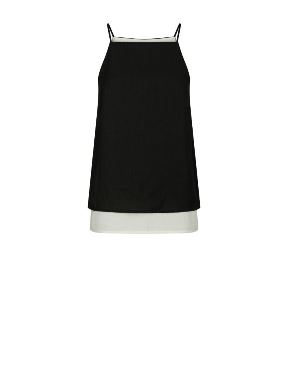 Neo Noir - Toril Chiffon Top