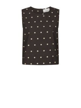 Neo Noir - Polly Dot Top Neo Noir - Polly Dot Top