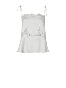 Neo Noir - Kaela Heavy Sateen Lace Top
