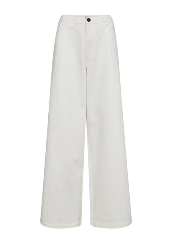 IVY COPENHAGEN - Ivy Karla Supersize Jeans Pinstripe Needle Punch IVY COPENHAGEN - Ivy Karla Supersize Jeans Pinstripe Needle Punch
