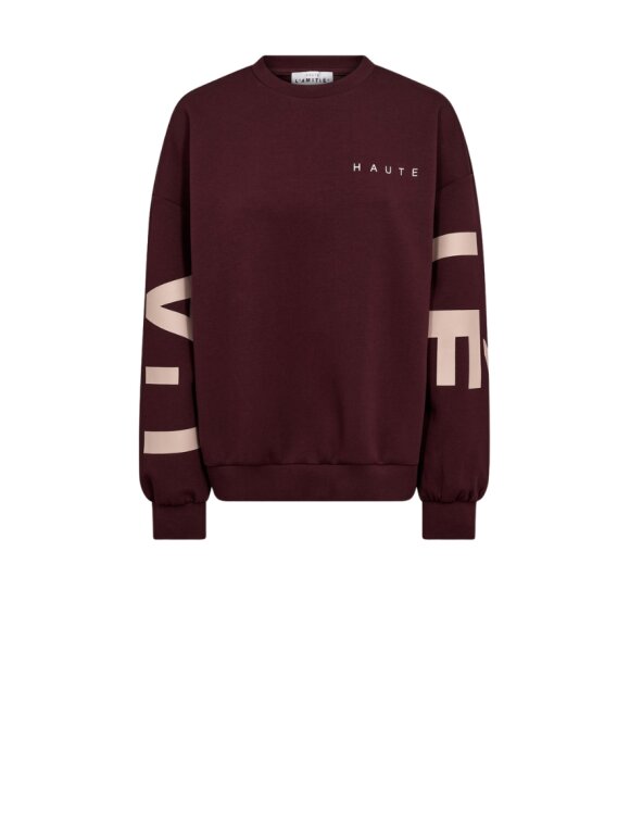 Haute L'amitié - Maxi Split Logo Sweat