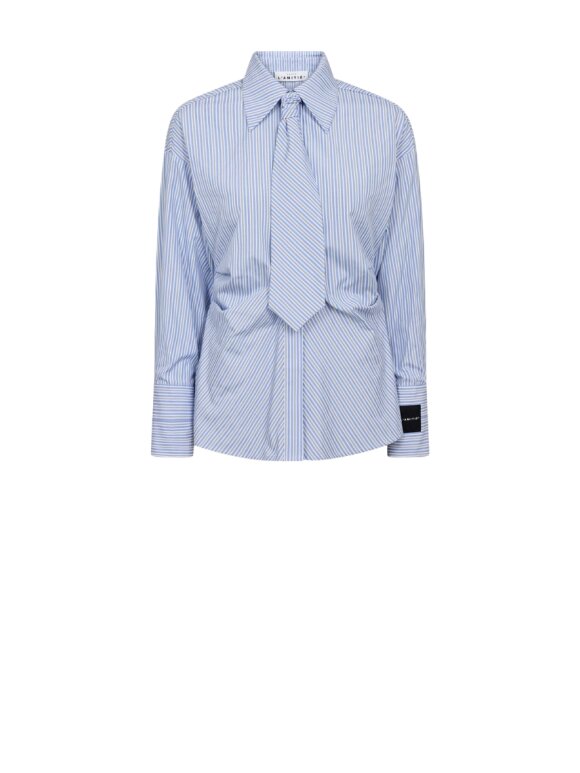 Haute L'amitié - Emma Tie Stripe Shirt Haute L'amitié - Emma Tie Stripe Shirt
