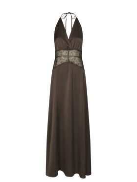 Neo Noir - Jasine Heavy Sateen Dress Neo Noir - Jasine Heavy Sateen Dress