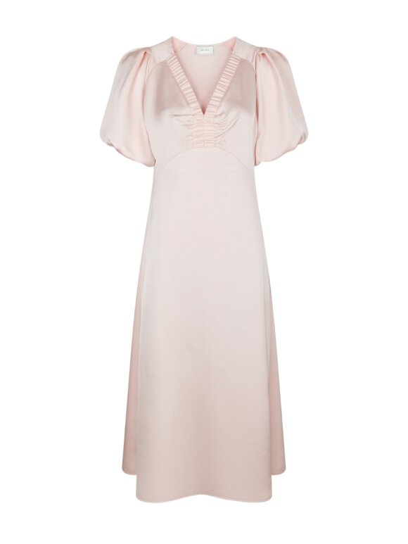 Neo Noir - Illana Heavy Sateen Dress Neo Noir - Illana Heavy Sateen Dress