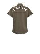 Haute L'amitié - Enigma NS Logo Shirt Haute L'amitié - Enigma NS Logo Shirt