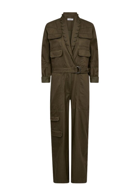 Haute L'amitié - Pielle Twill Boiler Suit Haute L'amitié - Pielle Twill Boiler Suit