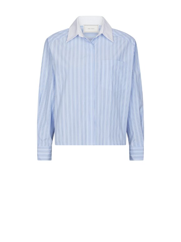 Neo Noir - Delfia Stripe Shirt Neo Noir - Delfia Stripe Shirt