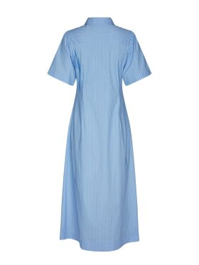 Neo Noir - Baia Stripe Poplin Dress