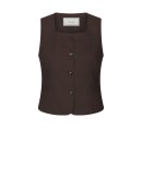 Neo Noir - Yula Linnen Waistcoat