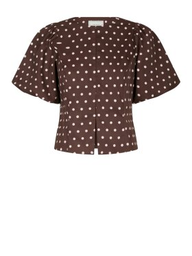 Neo Noir - Anela Dot Blouse Neo Noir - Anela Dot Blouse