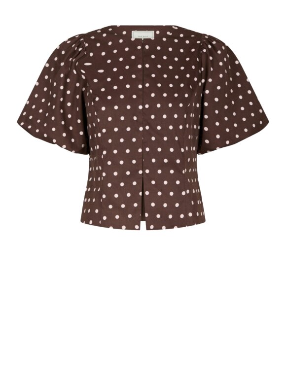 Neo Noir - Anela Dot Blouse Neo Noir - Anela Dot Blouse