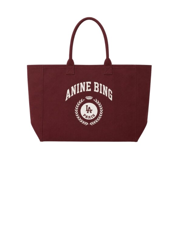 Anine Bing - Leo Canvas Tote Bag Anine Bing - Leo Canvas Tote Bag