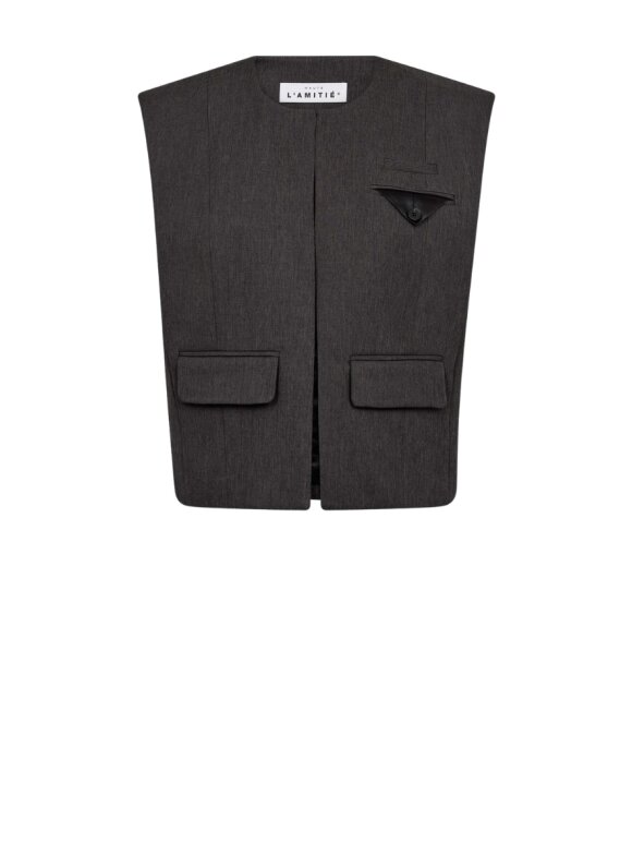Haute L'amitié - Amy Box Crop Waistcoat Haute L'amitié - Amy Box Crop Waistcoat
