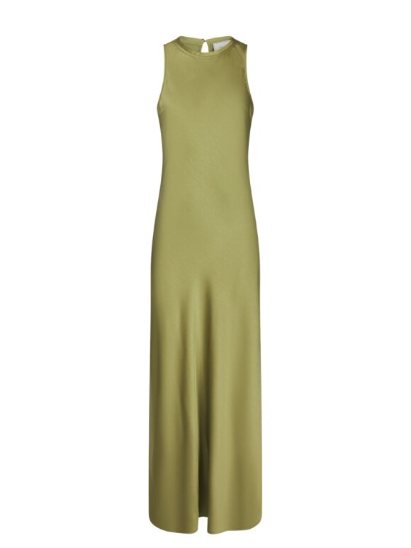 Neo Noir - Celinie Heavy Sateen Dress Neo Noir - Celinie Heavy Sateen Dress