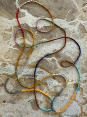 annavii - Ruby Pearl Necklace