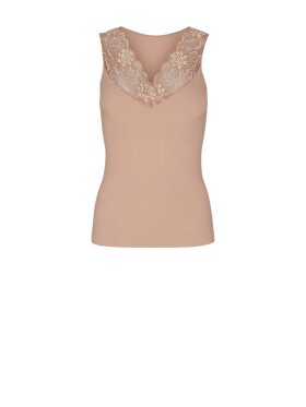 Tim & Simonsen - Belen Rib V-Lace Top Tim & Simonsen - Belen Rib V-Lace Top