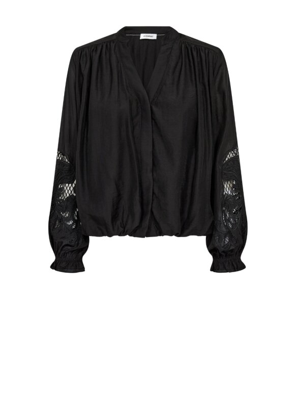 Co'Couture - DelinCC Balloon Emb Shirt