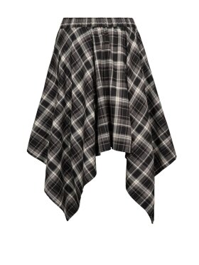 Co'Couture - DagnyCC Check Tie Skirt