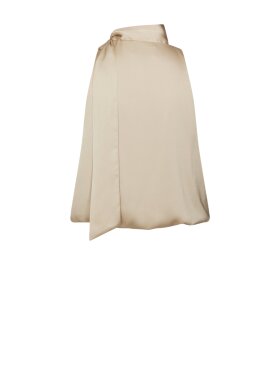 Neo Noir - Veda Drapy Satin Top