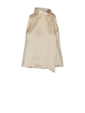 Neo Noir - Veda Drapy Satin Top - Lev. 30/6