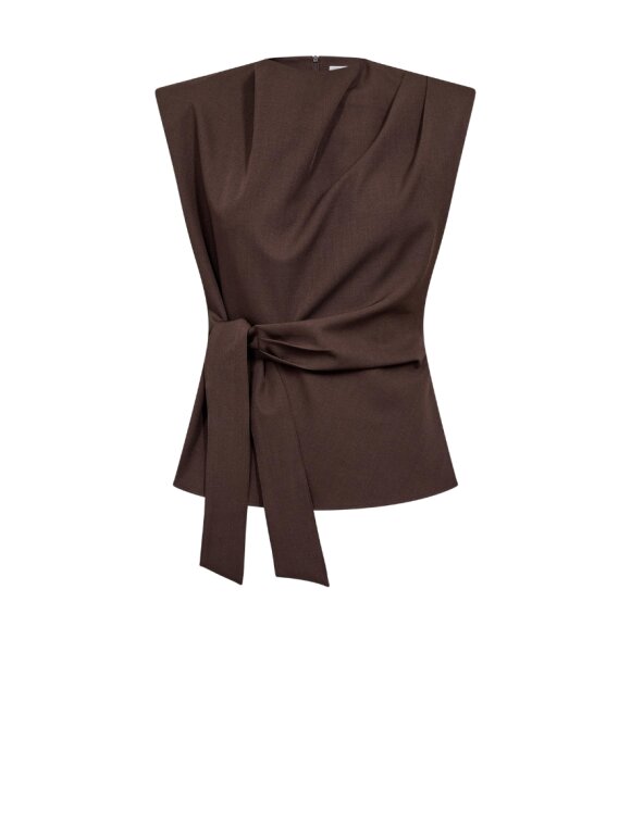 Co'Couture - LunaCC Pleat Top Co'Couture - LunaCC Pleat Top