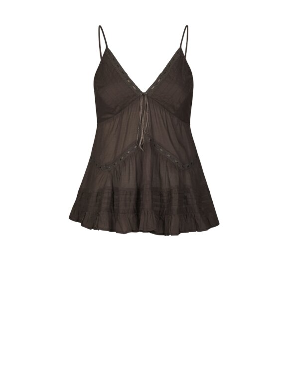 Neo Noir - Elvena S Voile Top