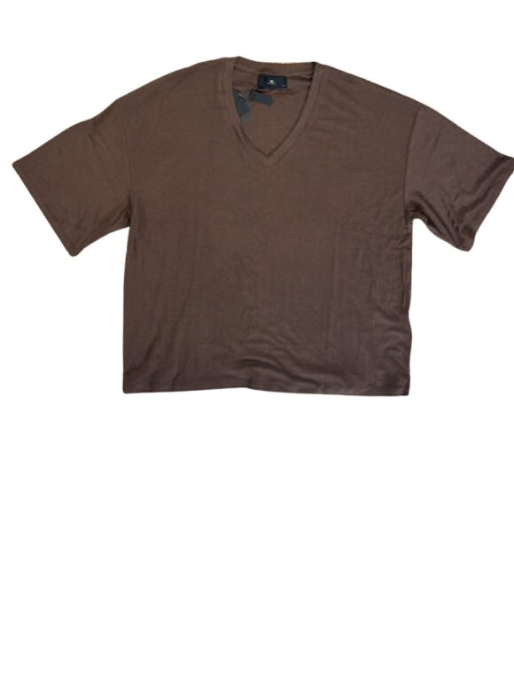 WithBlack - WBLJosefine SS V-neck Tee WithBlack - WBLJosefine SS V-neck Tee