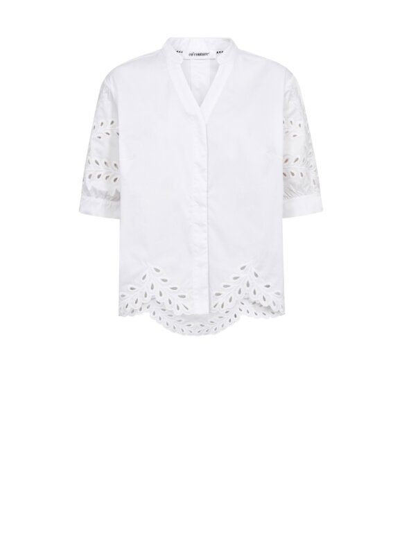 Co'Couture - PoppyCC Emb. V-Shirt Co'Couture - PoppyCC Emb. V-Shirt