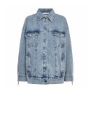 Co'Couture - DeniceCC Denim Fringe Jakke Co'Couture - DeniceCC Denim Fringe Jakke