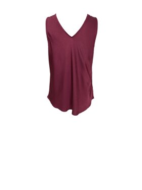 Black Colour - BCMabel Double V-Neck Top