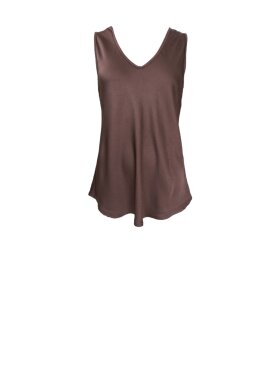 Black Colour - BCMabel Double V-Neck Top Black Colour - BCMabel Double V-Neck Top